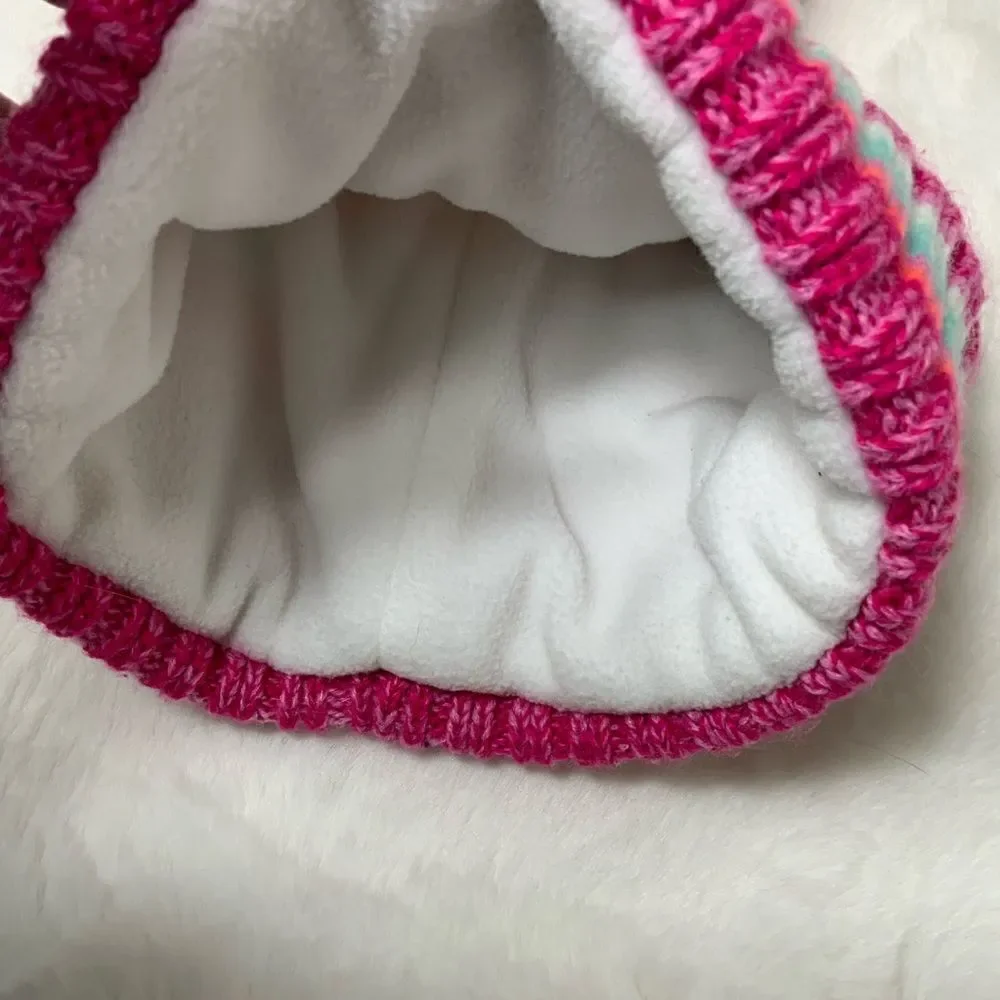 Girls SwissTech fleece lined hat